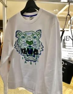 KENZO スウェット トレーナー　白のサムネイル