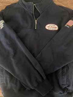 xlarge ハーフジップ　スウェット　Mのサムネイル