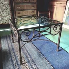 まみ 東京近郊の配送OK　ローラアシュレイ　ガラステーブル　アンティーク m81417838101_1.jpg?1717816000