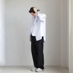 グラフペーパー　THOMAS MASON L/S B.D BOX SHIRTのサムネイル