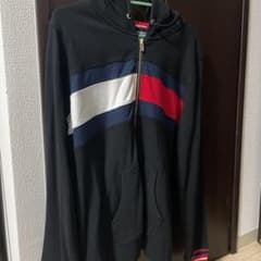 パーカー　tommy HILFIGER 黒のサムネイル