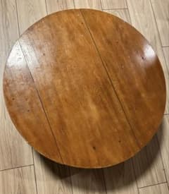 ちゃぶ台 昭和レトロなちゃぶ台 折りたたみ式 コンパクト アンティーク