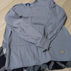 BLUE LABEL CRESTBRIDGE 長袖Tシャツ 38 グレー - メルカリ