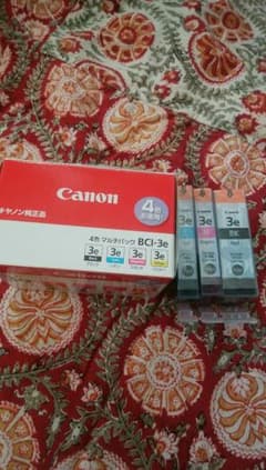 未開封新品キャノン純正品BCI-3e 3色セットのサムネイル