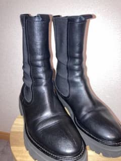 PASCUCCI パスクッチ サイドゴアブーツ ブラック 37 ボリューム 厚底 PASCUCCI パスクッチ サイドゴアブーツ ブラック 37 ボリューム 厚底