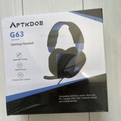 【新品未開封】APTKDOE G63 ゲーミングヘッドセット