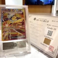 サンダースex SAR ARS10 鑑定書付【ポケモンカード】 - メルカリ
