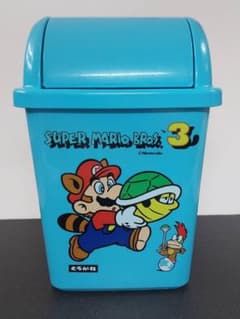 スーパーマリオブラザーズ3 ゴミ箱 レトロ くろがね スーパーマリオブラザーズ3 ゴミ箱 レトロ くろがね - メルカリ