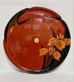 【新品未使用】高岡漆器　お盆 彫刻彫り　菖蒲　菊の御紋　春の園遊会 新品未使用】高岡漆器 お盆 彫刻彫り 菖蒲 菊の御紋 春の園遊会 - メルカリ