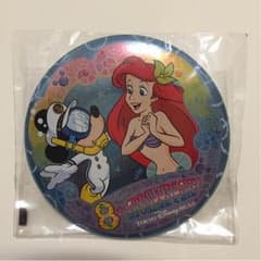 アリエル 缶バッジ ディズニーシー ８周年のサムネイル