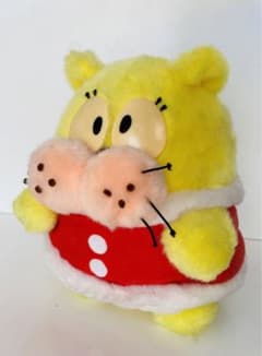 昭和レトロ】オヨヨ ぬいぐるみ オヨネコぶーにゃん 安田信託銀行 市川
