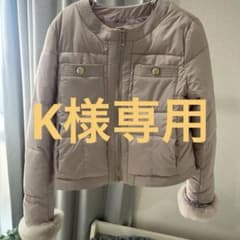 tocco closet2WAY袖口ファー付きマイクロファイバーダウンジャケットのサムネイル