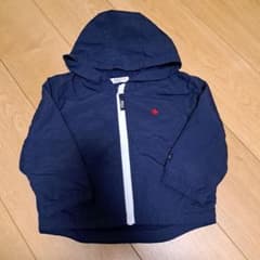 POLO Baby フード付きジャケット 90 ネイビーのサムネイル