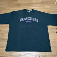 BEN DAVIS 長袖Tシャツ XL ダークグリーンのサムネイル