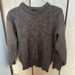 EX-CLUB ニットセーター ブラウン Mサイズのサムネイル