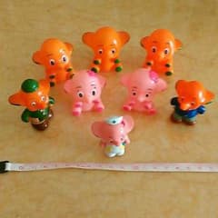 サトちゃんサトコちゃん指人形８体のサムネイル