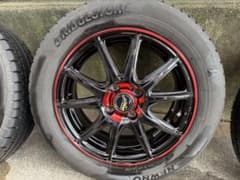 15インチ アルミホイール タイヤセットのサムネイル