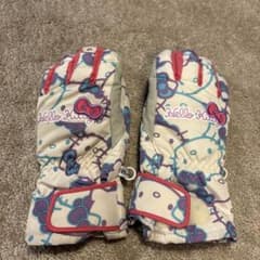 Hello Kitty キッズ スキーグローブ 120cmのサムネイル