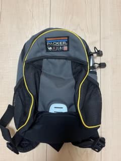 新品 PACKER アウトドア リュック グレー ブラックのサムネイル