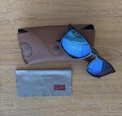 Ray-Ban レイバン サングラス ブルー ミラーレンズ ケース・クロス付のサムネイル