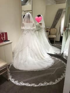 富士唐様専用  ウェディング ベールのサムネイル