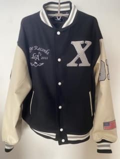 XLARGE スタジャン 黒 2022年製 - メルカリ