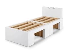 ひで様専用　エアウィーヴ社製　シングルベッド　段ボール製（新品・未開封）のサムネイル