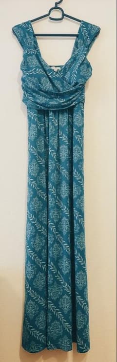 Ocean Blue Bird ロングドレスのサムネイル