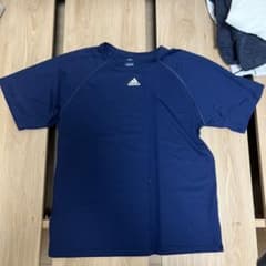 adidas ネイビー Tシャツ ラグランスリーブのサムネイル