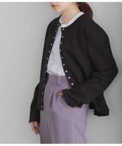 美品　アダムエロペ別注　agnes b. カーディガンプレッション  完売カラーのサムネイル