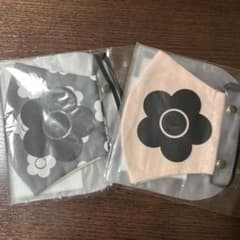 やぶちん様専用新品　MARY QUANT布マスク  マリークワントのサムネイル