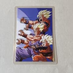 ドラゴンボールZ ラミネートカード ドラゴンボールZ 孫悟空 孫悟飯 カード かめはめ波 ラミネートカード
