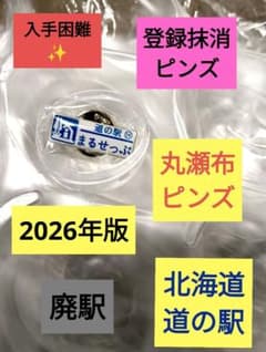 北海道道の駅ピンズ丸瀬布登録抹消入手困難丸瀬布ピンズ早いもの勝ち