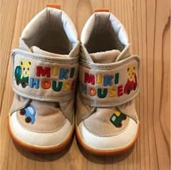 ミキハウス 靴 12.5㎝ ベージュのサムネイル