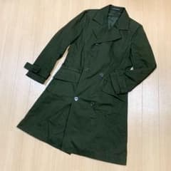 yohjiyamamoto ヨウジヤマモト トレンチコート 1 カーキ - メルカリ