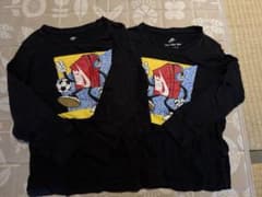 NIKE 長袖Tシャツ 2枚セット 100 110 兄弟お揃いのサムネイル