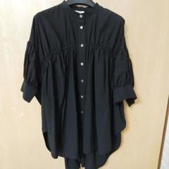 新品　エンフォルド 半袖 ギャザー入りシャツ38 新品 エンフォルド 半袖 ギャザー入りシャツ38 - メルカリ
