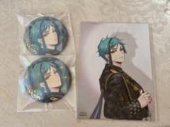 3点セット】ツイステ フロイド・リーチ ブレイジングジュエル 缶バッジ