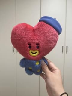 이치 반 복권 BT21 타타 봉제 장난감 약 20cm