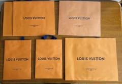 LOUIS VUITTON ショッパー 複数サイズ&リボンのサムネイル
