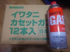 Iwatani カセットガス 12本入 CB-250-OR-12BOX未開封のサムネイル