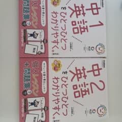 中1・中2 英語をひとつひとつわかりやすくのサムネイル