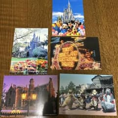 東京ディズニーランド ポストカード 5枚セットのサムネイル