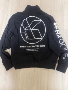 FR2 GOLF ハーフジップ ジャケット ブラック L パンツL上下セット