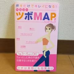 押すだけでキレイになる!ヘルシーツボMAP!!ハンドブック 1回3～5分でOKのサムネイル
