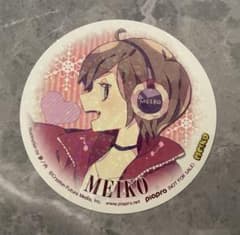 ボカロ　MEIKO ホログラムステッカー 夢ノ内イラストのサムネイル