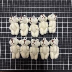 Thumbnail of ハリー様専用ページ 布パーツ ぬいぐるみ ミニベア くま オフホワイト 40個