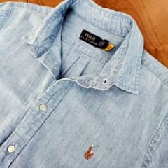 POLO RALPH LAUREN ラルフローレンシャンブレーシャツ　ダンガリーのサムネイル