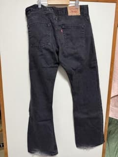 Levi's 512 ブラックデニム W31 L32のサムネイル