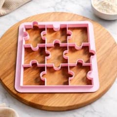 かわいいジグソーパズルクッキー型のサムネイル